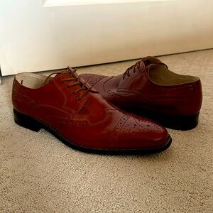 Giovanni Cognac Dress Shoes